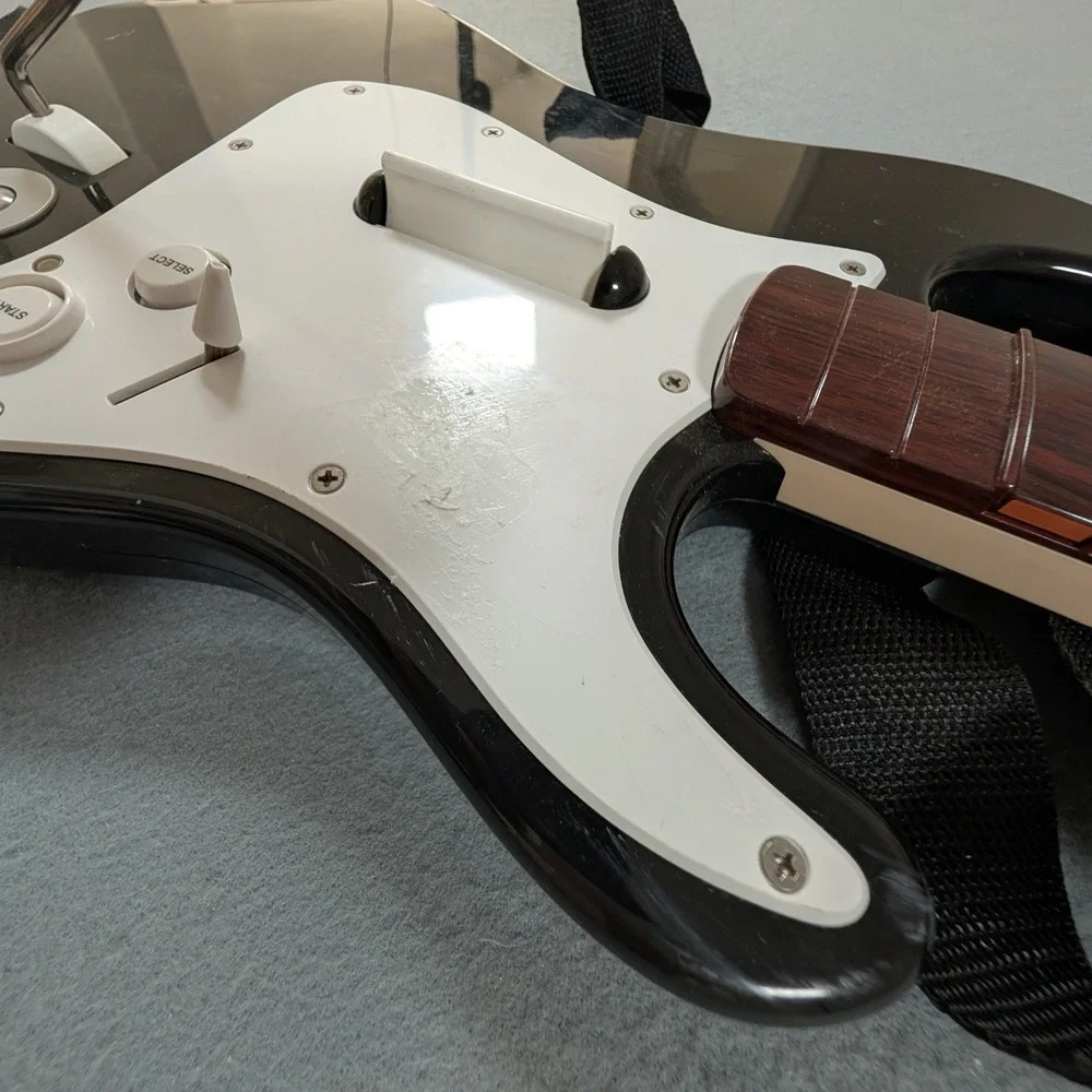 Rock Band Fender Stratocaster Guitar PS3 Black Wireless Controller PSHGTR03